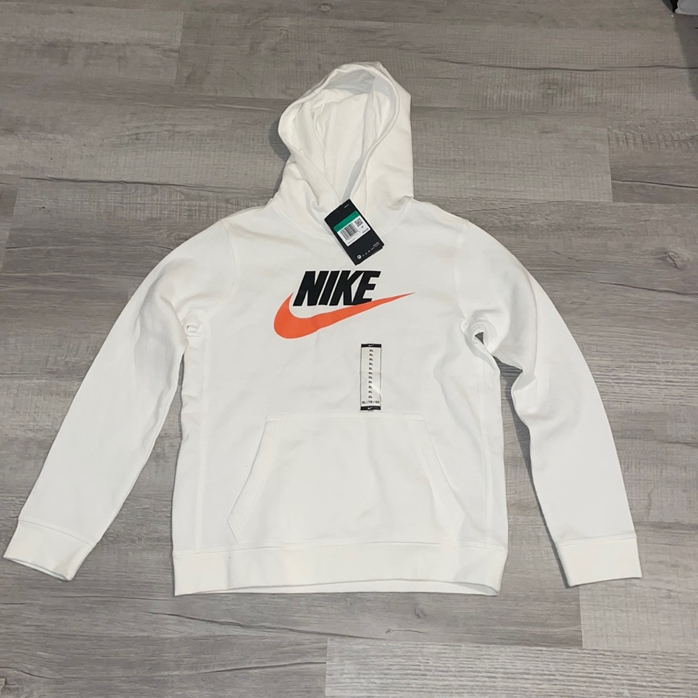 White Nike Hoodie